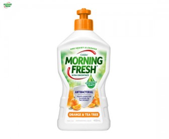 Morning Fresh 高效抗菌超浓缩洗洁精 400毫升 香橙茶树香 Morning Fresh 高效抗菌超浓缩洗洁精 400毫升 香橙茶树香